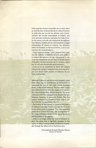 1962 年 Cubatabaco 古巴烟草公司目录第 8 页扫描件