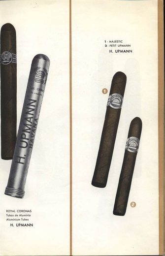 1962 年 Cubatabaco 古巴烟草公司目录第 11 页扫描件