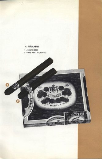 1962 年 Cubatabaco 古巴烟草公司目录第 14 页扫描件