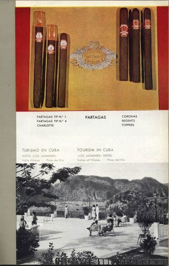 1962 年 Cubatabaco 古巴烟草公司目录第 22 页扫描件