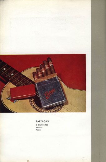 1962 年 Cubatabaco 古巴烟草公司目录第 25 页扫描件