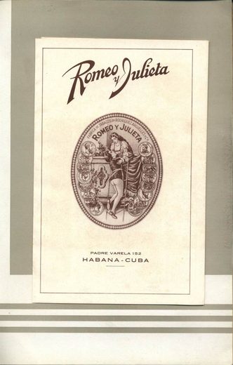 1962 年 Cubatabaco 古巴烟草公司目录第 34 页扫描件
