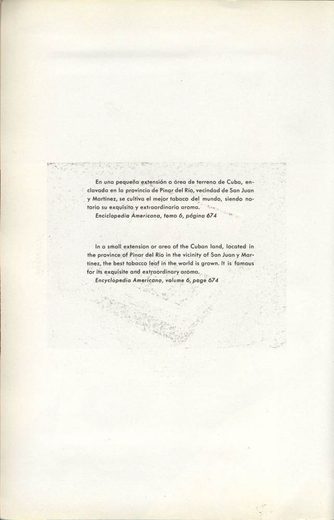 1962 年 Cubatabaco 古巴烟草公司目录第 37 页扫描件