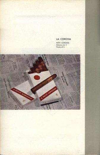 1962 年 Cubatabaco 古巴烟草公司目录第 39 页扫描件