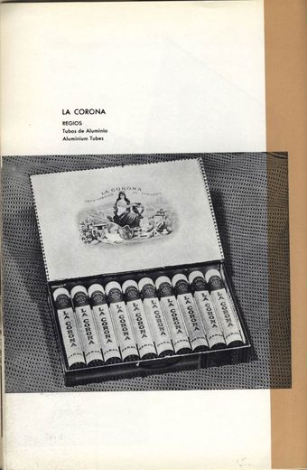 1962 年 Cubatabaco 古巴烟草公司目录第 45 页扫描件