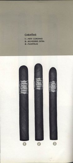 1962 年 Cubatabaco 古巴烟草公司目录第 50 页扫描件