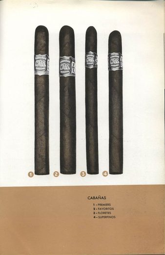 1962 年 Cubatabaco 古巴烟草公司目录第 52 页扫描件