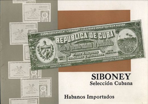 1962 年 Cubatabaco 古巴烟草公司目录第 100 页扫描件