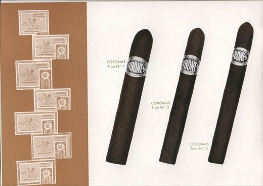1962 年 Cubatabaco 古巴烟草公司目录第 103 页扫描件