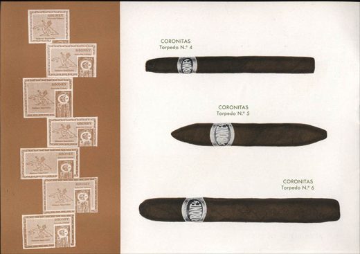 1962 年 Cubatabaco 古巴烟草公司目录第 105 页扫描件