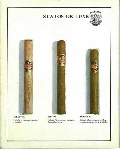 1983 年古巴雪茄目录第 27 页扫描件