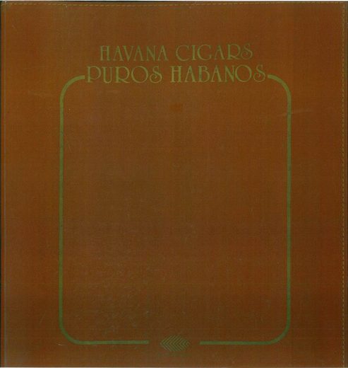 1989 年 Cubatabaco 古巴烟草公司目录第 1 页扫描件