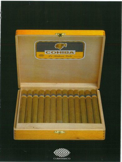 1989 年 Cubatabaco 古巴烟草公司目录第 2 页扫描件