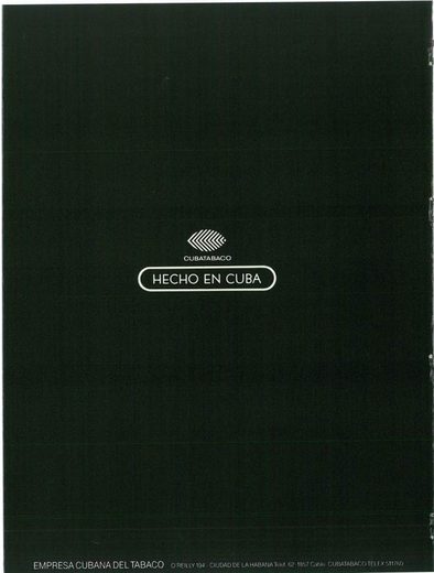 1989 年 Cubatabaco 古巴烟草公司目录第 6 页扫描件