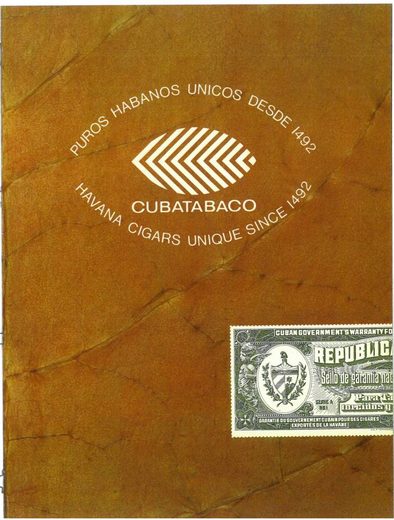 1989 年 Cubatabaco 古巴烟草公司目录第 7 页扫描件