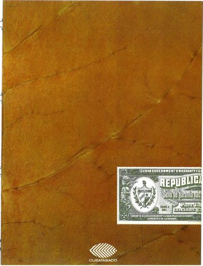 1989 年 Cubatabaco 古巴烟草公司目录第 10 页扫描件