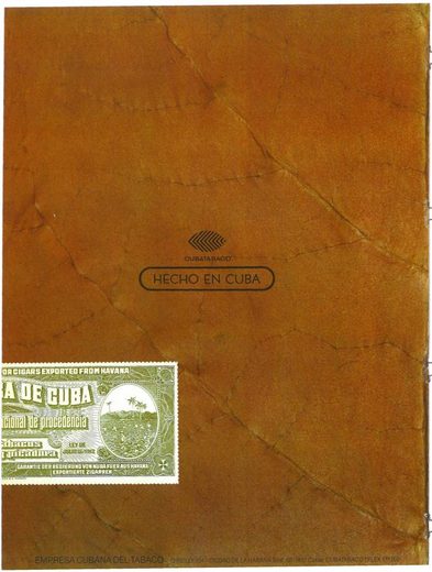 1989 年 Cubatabaco 古巴烟草公司目录第 19 页扫描件