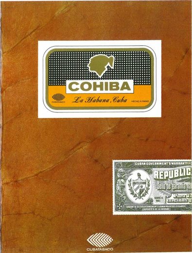 1989 年 Cubatabaco 古巴烟草公司目录第 23 页扫描件