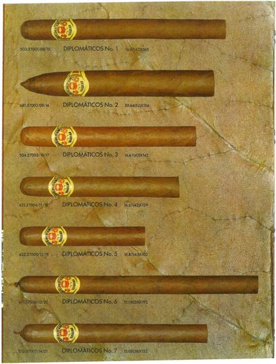 1989 年 Cubatabaco 古巴烟草公司目录第 31 页扫描件