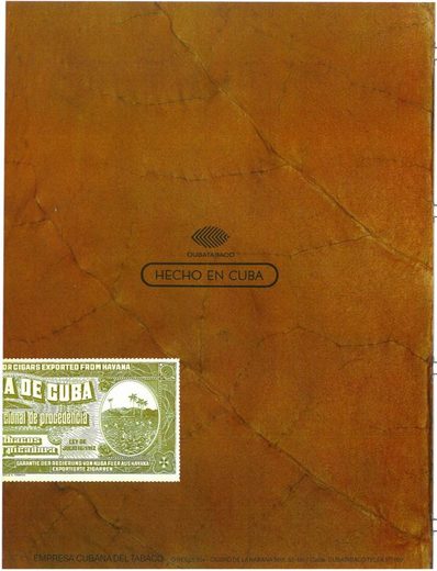 1989 年 Cubatabaco 古巴烟草公司目录第 39 页扫描件