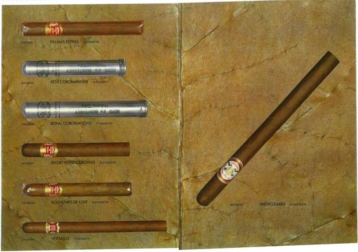 1989 年 Cubatabaco 古巴烟草公司目录第 61 页扫描件