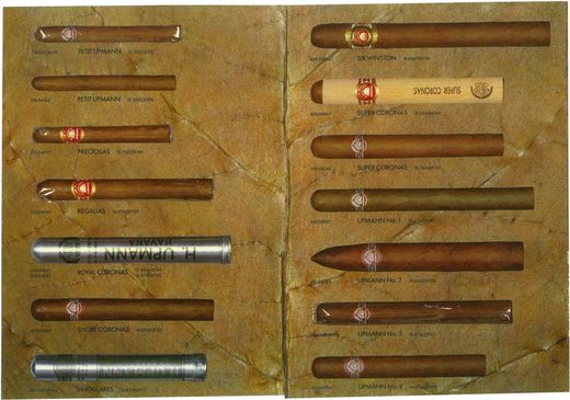 1989 年 Cubatabaco 古巴烟草公司目录第 66 页扫描件