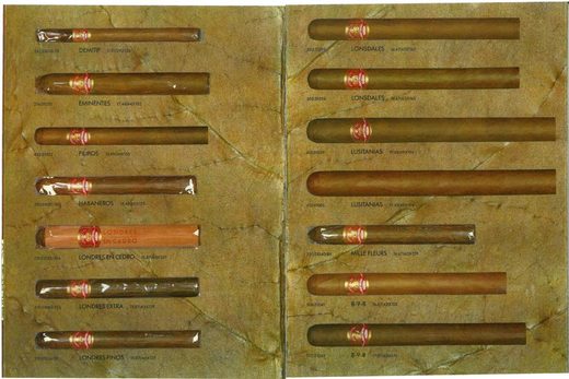 1989 年 Cubatabaco 古巴烟草公司目录第 80 页扫描件