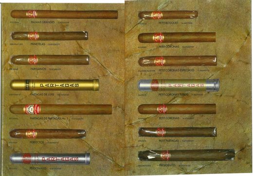 1989 年 Cubatabaco 古巴烟草公司目录第 81 页扫描件