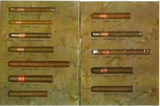1989 年 Cubatabaco 古巴烟草公司目录第 82 页扫描件