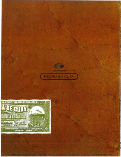 1989 年 Cubatabaco 古巴烟草公司目录第 93 页扫描件