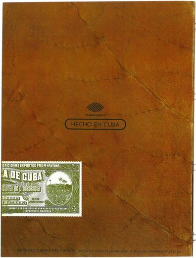 1989 年 Cubatabaco 古巴烟草公司目录第 106 页扫描件