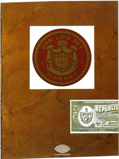 1989 年 Cubatabaco 古巴烟草公司目录第 107 页扫描件