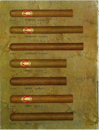 1989 年 Cubatabaco 古巴烟草公司目录第 111 页扫描件