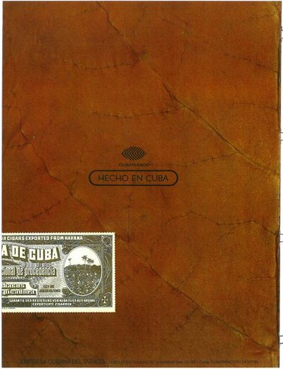 1989 年 Cubatabaco 古巴烟草公司目录第 116 页扫描件