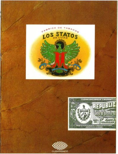 1989 年 Cubatabaco 古巴烟草公司目录第 117 页扫描件