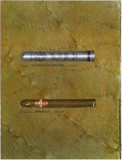 1989 年 Cubatabaco 古巴烟草公司目录第 121 页扫描件