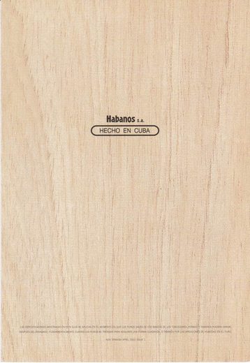 2003 年 Habanos S.A. 小册子集第 5 页扫描件