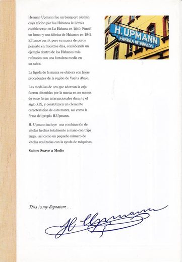 2003 年 Habanos S.A. 小册子集第 17 页扫描件