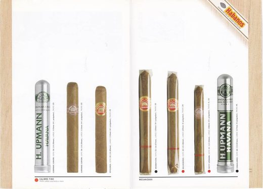 2003 年 Habanos S.A. 小册子集第 18 页扫描件