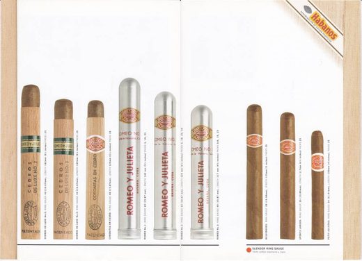 2003 年 Habanos S.A. 小册子集第 43 页扫描件