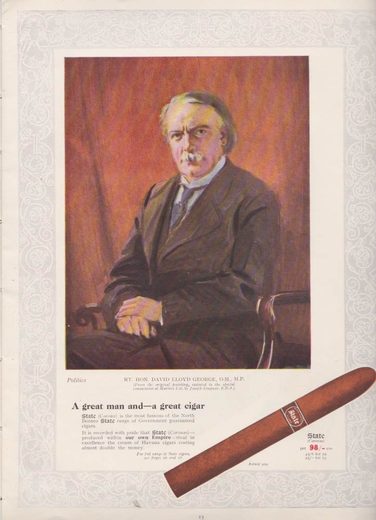 1919 年 Martins Cigar Book第 15 页扫描件