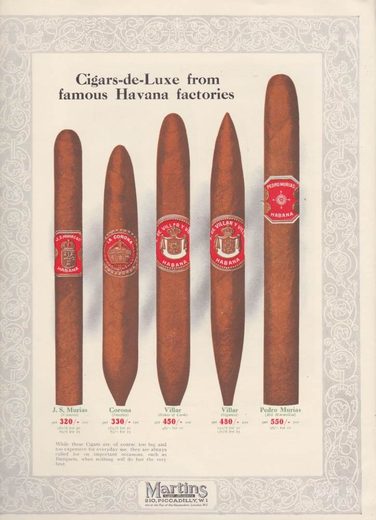 1919 年 Martins Cigar Book第 44 页扫描件