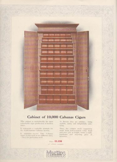 1919 年 Martins Cigar Book第 46 页扫描件