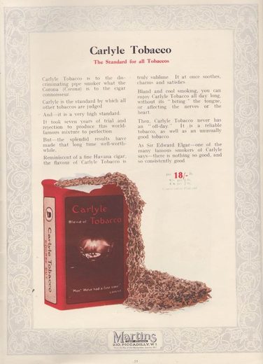 1919 年 Martins Cigar Book第 55 页扫描件