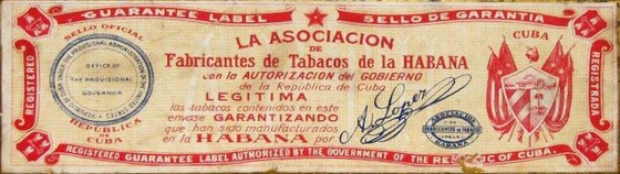 联合封条:约 1898—1902 年