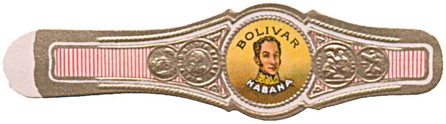 A 型：档案记录在 1960 年代以前已使用，延续至约 2002 年；注意 Bolívar 字体带衬线。