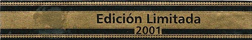 2001 年年度限量