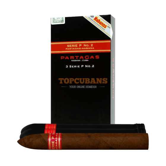 PARTAGAS Serie P No.2 TUBOS (Pack of 3) 