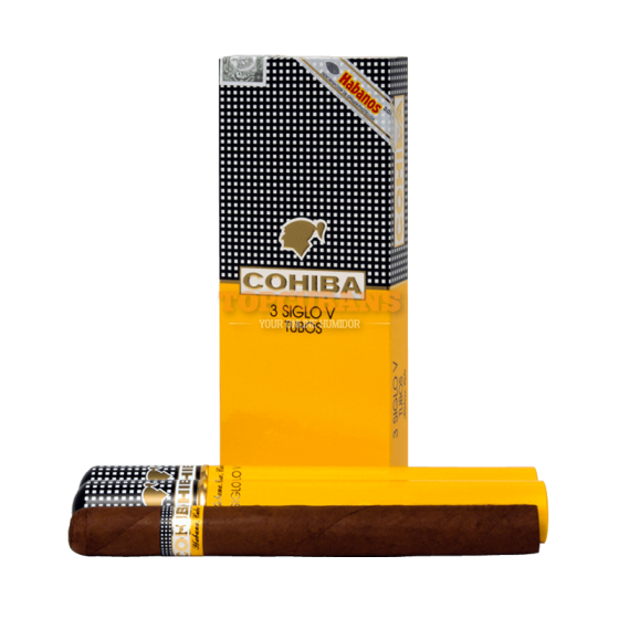 COHIBA Linea 1492 - Siglo V TUBOS (Pack of 3) 