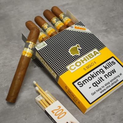 Cohiba Siglo II Cigar - Pack of 5Cohiba Siglo II Cigar - Pack of 5